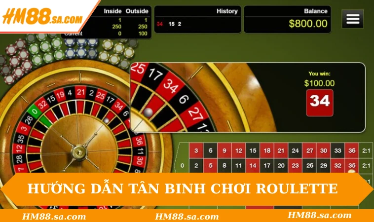 Cách Chơi Roulette Live Dễ Hiểu Dành Cho Tân Binh 2025 1 Hướng dẫn tân binh chơi Roulette trực tuyến