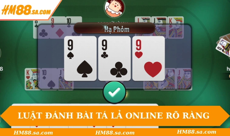 Cách Chơi Tá Lả Online Dành Cho Tân Binh - Update 2025 1 Luật đánh bài Tá lả online rõ ràng, chi tiết